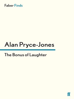 cover image of The Bonus of Laughter